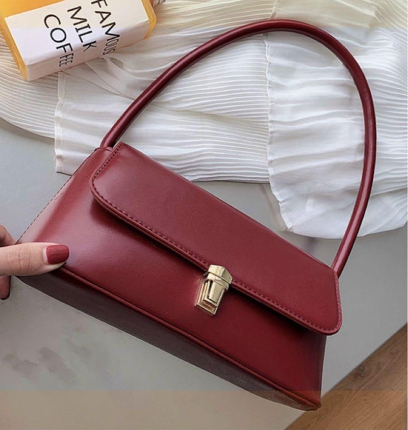 Osman Maroon Sling Bag for Women - Image 1
